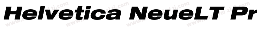 Helvetica NeueLT Pro Blk(HelveticaN字体转换